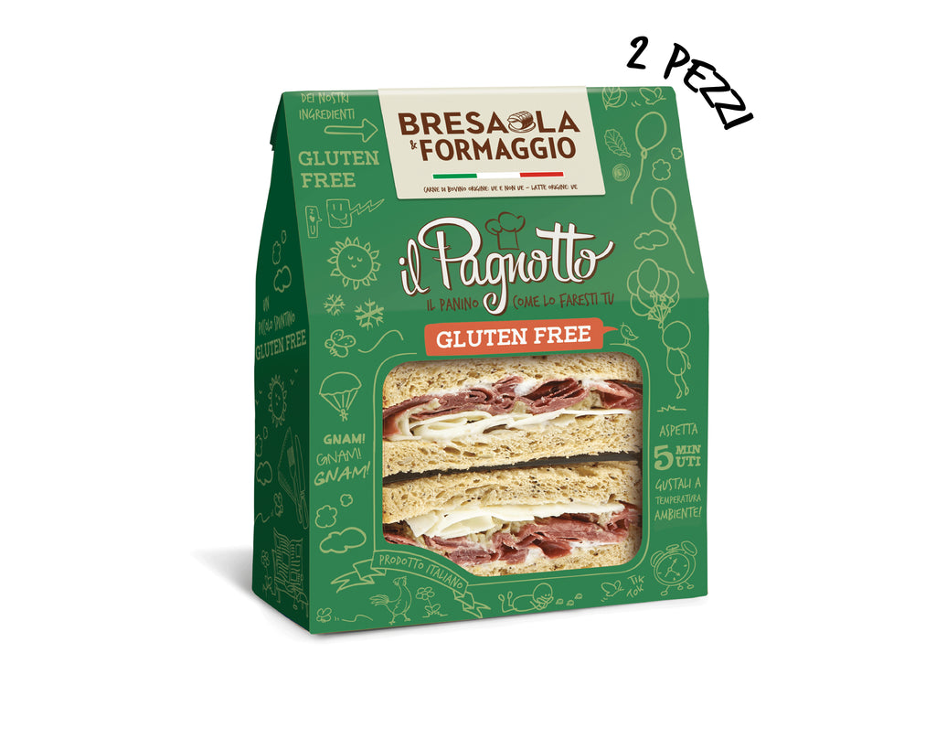 Pagnotto Bresaola e Formaggio - Gluten Free